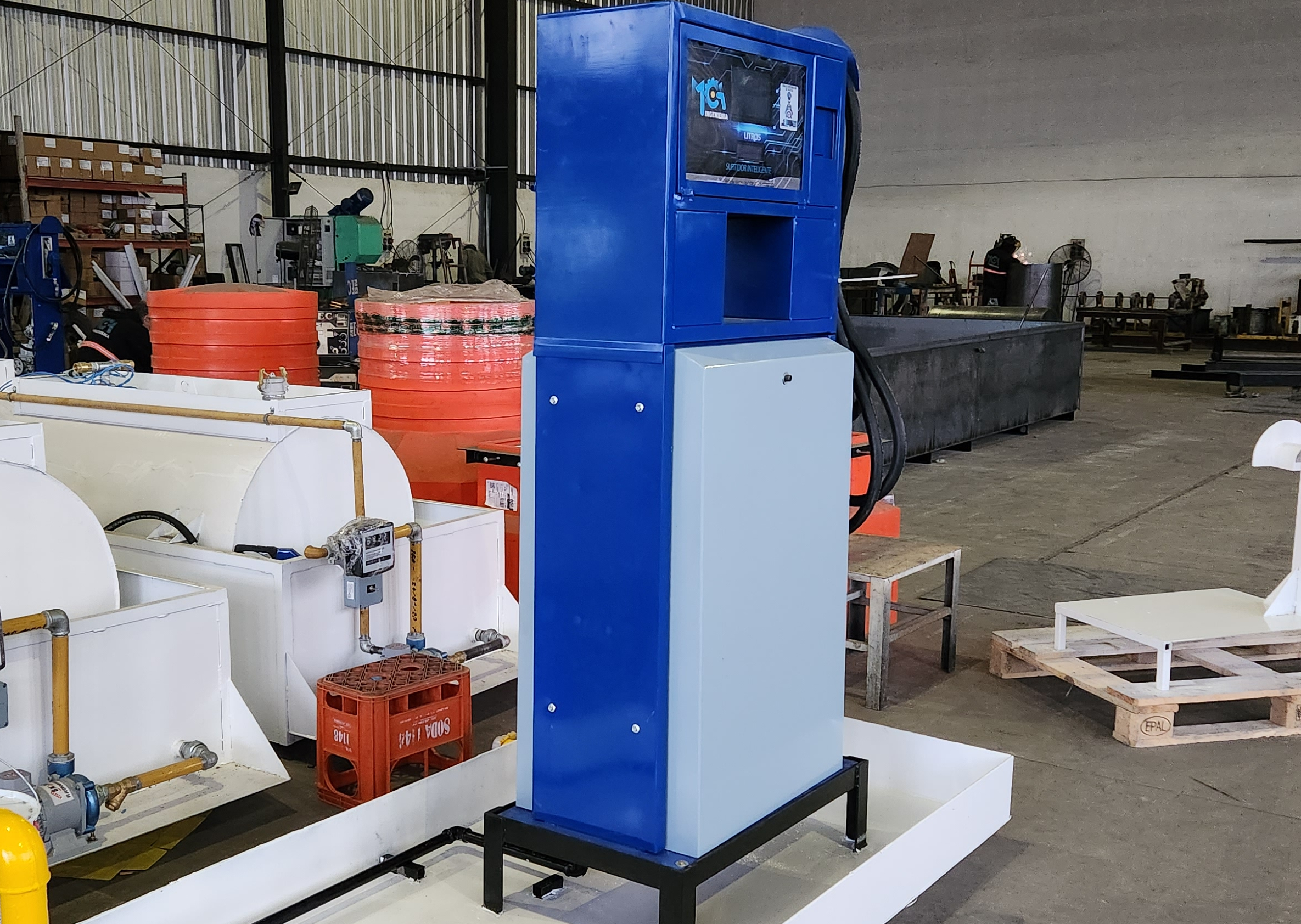 Pico automático y manguera