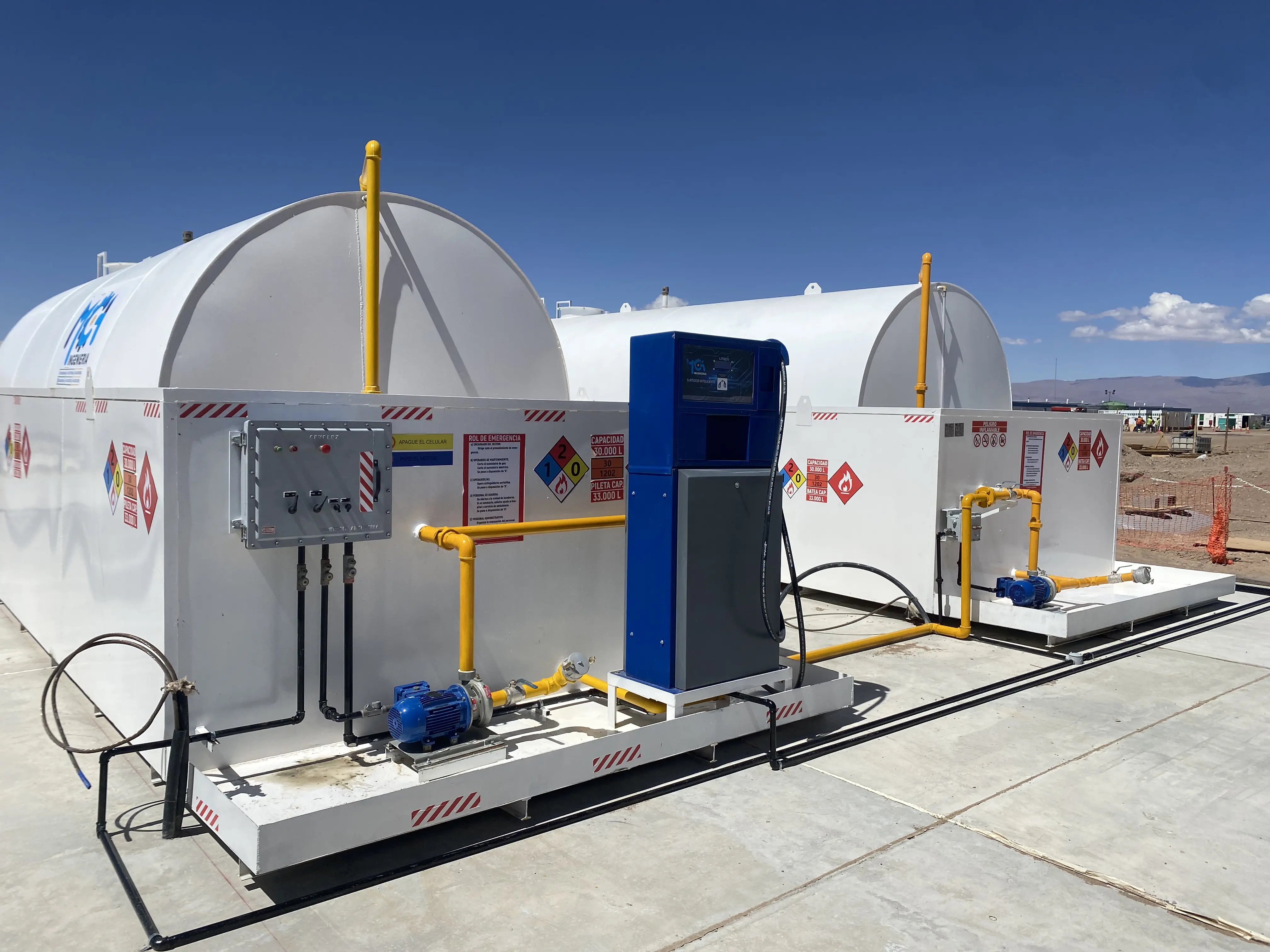 Estación móvil E-MOV de 40.000L