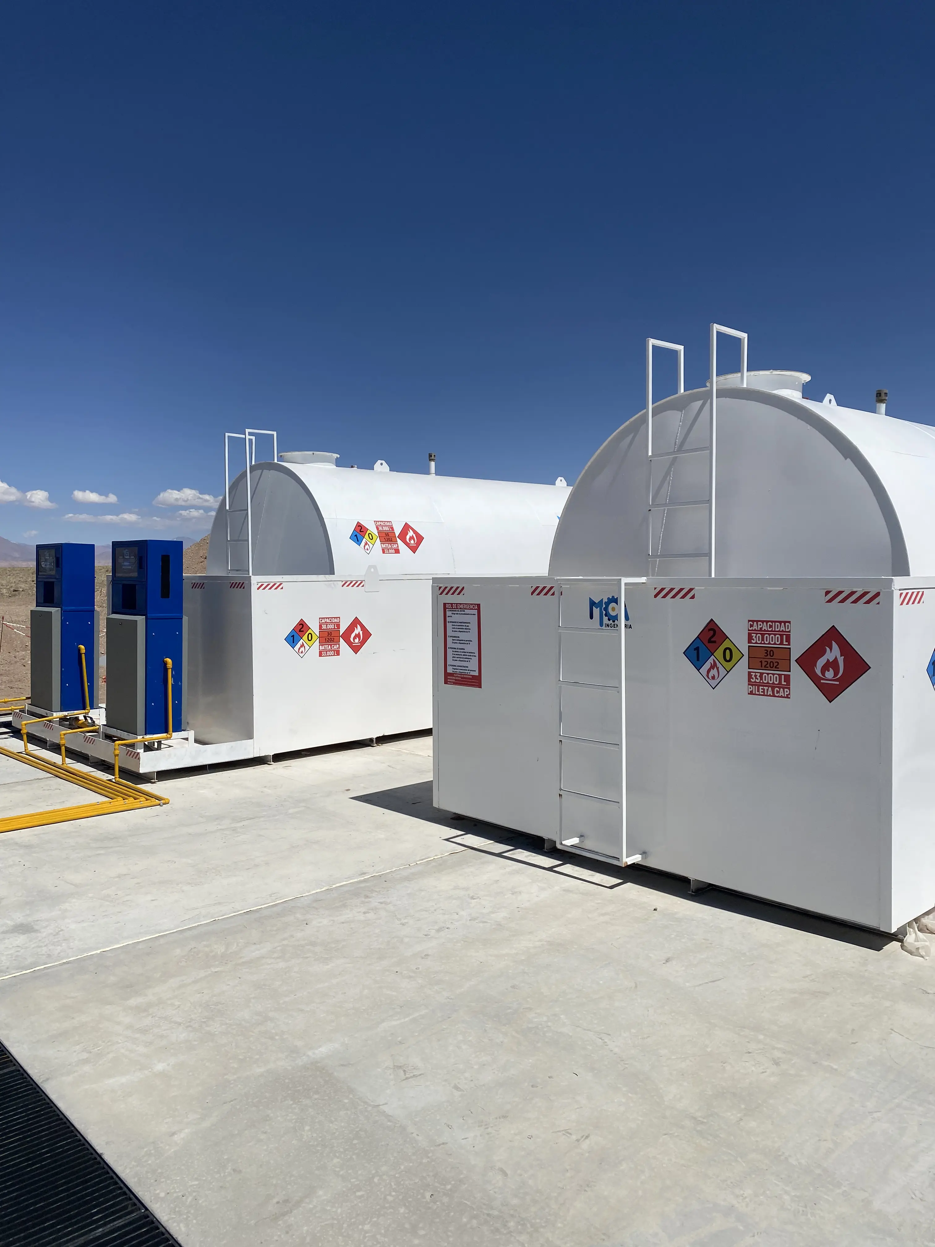 Sistema de combustible automatizado para minera Río Tinto