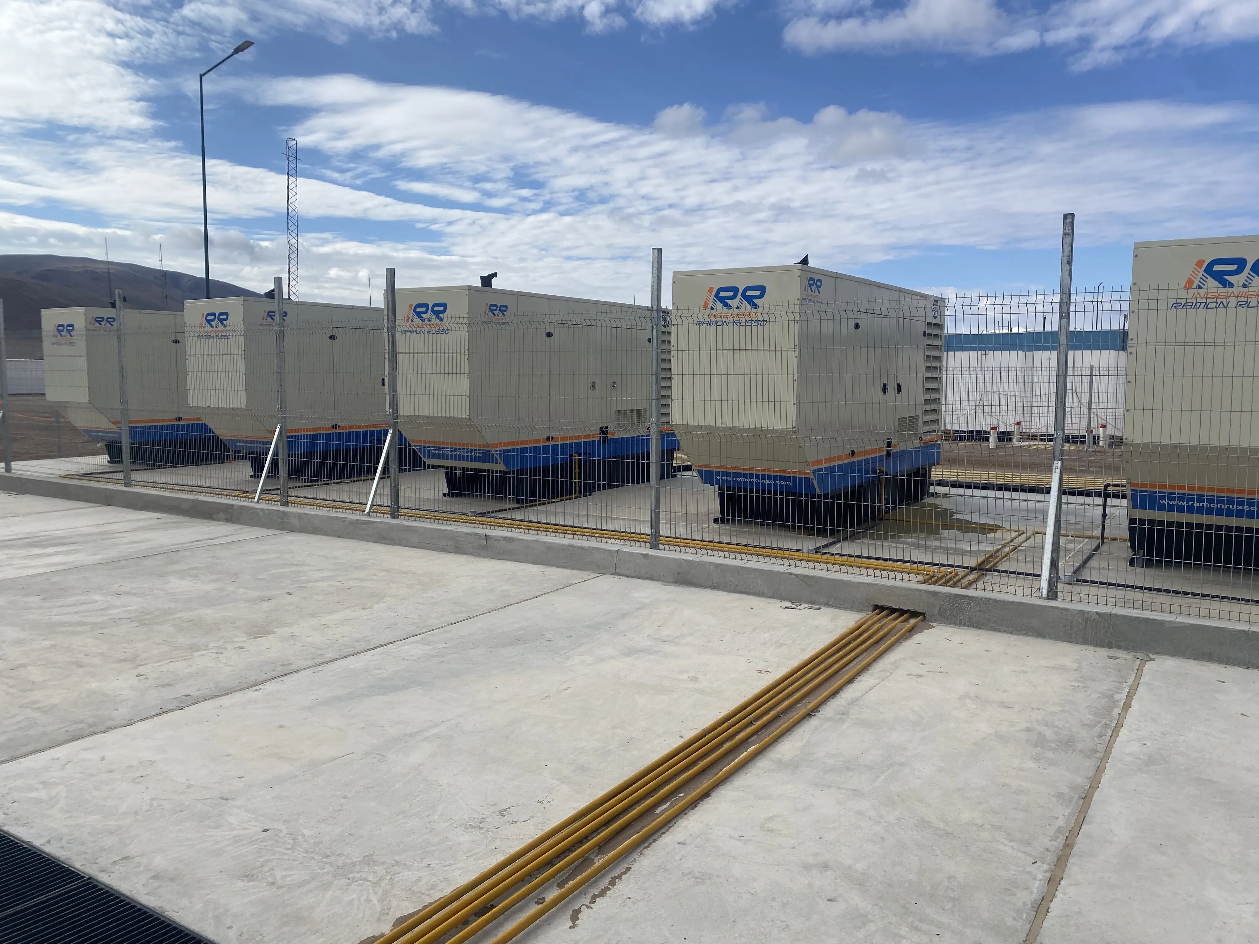 Tablero de control central y sistema SCADA