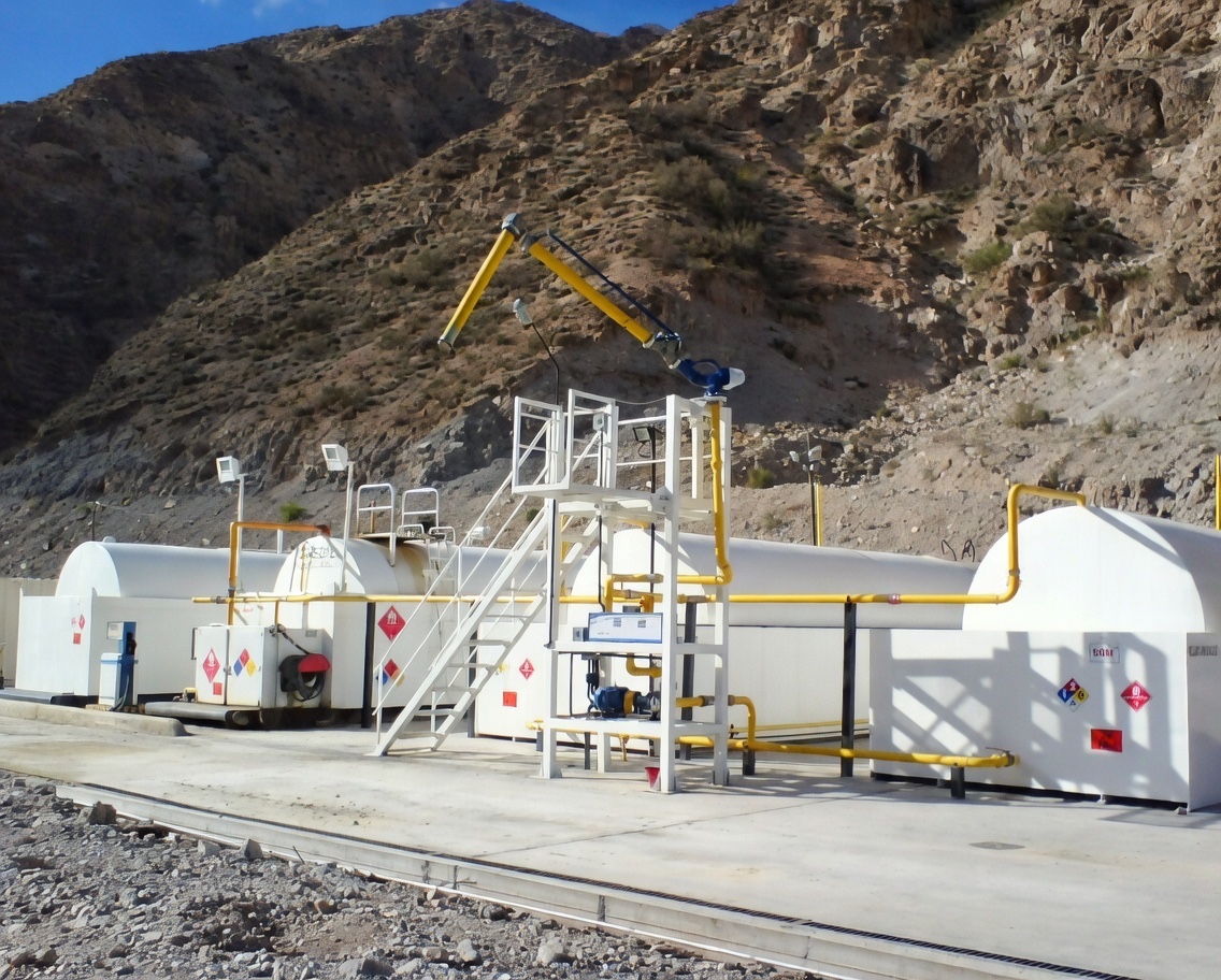 Centro de combustible de 160.000L para Yamana Gold en San Juan