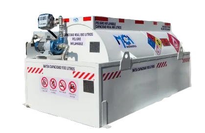 Tanque para reparto de combustibles